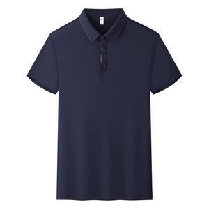 Polo unisexe couleur unie en fibre de polyester pour le travail et le quotidien - Product Image 2