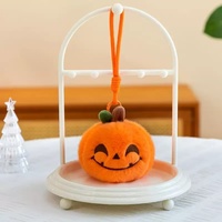 Mini jouets en peluche de haute qualité, porte-clés en peluche citrouille, pendentifs de sac citrouille d'Halloween, cadeau