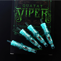 Cartouches d'aiguilles VIPER vertes pour PMU 035, cartouches de tatouage, cartuchos de tatouage