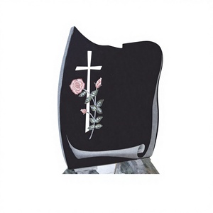 Stèles funéraires floraux personnalisés, artisanaux, traditionnels américains, monuments commémoratifs pour cimetière - Product Image 3