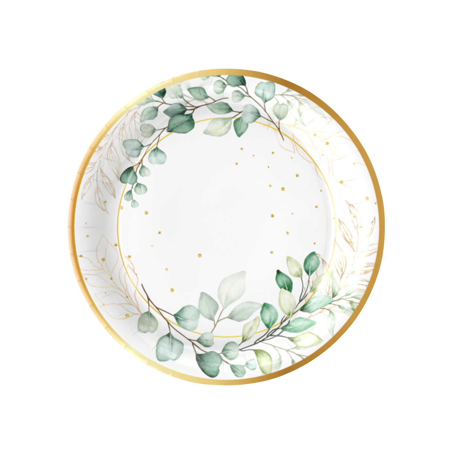 Platos de 7 pulgadas*16 piezas