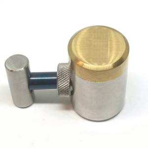 Ensemble d'instruments chirurgicaux certifiés CE en titane de 30 mm pour greffe d'implants dentaires, broyeur osseux manuel, morseliseur - Product Image 1
