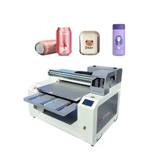 Hoge Kwaliteit A4 Flatbed Pvc Kaart Telefoonhoesje Uv Printer Direct Leverancier 3d Emboss Drukmachine