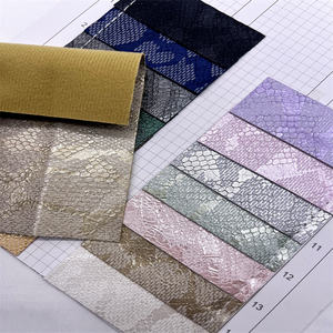 Gran oferta 2025 de cuero vegano PU metálico con respaldo de terciopelo adhesivo para hacer zapatos bolsa decoración artesanía DIY juguete de dibujos animados - Product Image 6