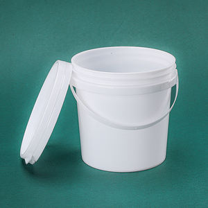 1L fabrika kaynağı özel renk kolu PP gıda sınıfı içecek ambalaj kova yuvarlak şeffaf plastik yuvarlak kova kapaklı toptan - Product Image 6