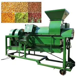 Hoge Standaard Grote Multifunctionele Dieselmotor Rijstdorsrijst Pinda Dorsmachine Rijstmachine Padie Machine Voor Maïs Verkoop