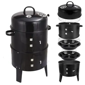 Outdoor Argentine Stainless Steel Plate Fish Burger Grille Barbecu Barbique Barbecue Charcoal Bbq Machine Smoker Grill