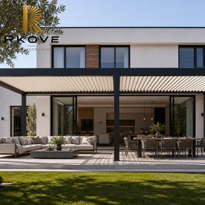 Solución versátil para vivir al aire libre con sistema de vidrio cerrado y estructura resistente a la intemperie para patio en la temporada fría canadiense - Product Image 4