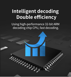 Comprobador de precios de supermercado Modo con cable Escaneo rápido y decodificación Lector de código de barras láser correcto Compatible con múltiples sistemas - Product Image 4