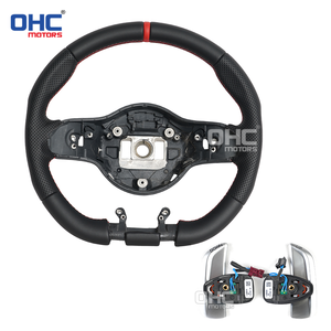 Volant en Cuir pour Mercedes <span class=keywords><strong>AMG</strong></span> Volant Lenkrad 2018-2021 Classe C W205 E S GLE CLS C63 W213 W177 CLA GLB GLC W463 <span class=keywords><strong>GT</strong></span> W222 - Product Image 4