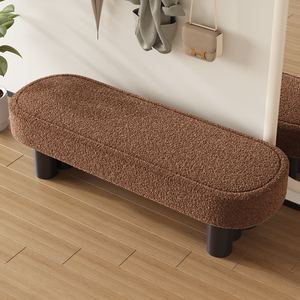 Tabouret à langer confortable en tissu doux, tabouret à langer amovible pour vestiaire, bout <span class=keywords><strong>de</strong></span> <span class=keywords><strong>lit</strong></span>, salon, design moderne - Product Image 5