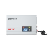 Stabilisateur de tension mural pratique 500VA pour la maison: AVR monophasé 220V AC avec sortie 400-500W