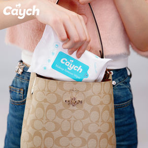 เช็ดทำความสะอาดเครื่องสำอางออร์แกนิค Caych แบบเปียก อ่อนโยนต่อผิว ทำความสะอาดล้ำลึก - Product Image 6