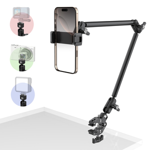 Support de Bras Articulé Magique Multifonctionnel pour Bureau – Support de Bras Mécanique pour Diffusion en Direct Mobile - Product Image 6