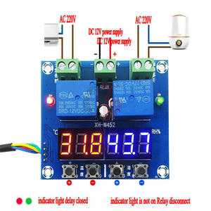 เครื่องควบคุมอุณหภูมิและความชื้นดิจิตอล <span class=keywords><strong>Gintech</strong></span> XH-M452 LED แบบติดตั้งบนพื้นผิว DC 12V สำหรับบ้าน - Product Image 6