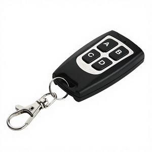 Télécommande universelle sans fil CHJ 100-4 à 4 boutons 433 MHz, émetteur RF avec code d'apprentissage et puce 1527, fonctionne avec récepteur - Product Image 4