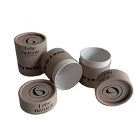 Vente en gros de pots à bougies de luxe personnalisés avec couvercle conteneur à bougies biodégradable bocaux en papier rond cadeau boîte à bijoux recyclable