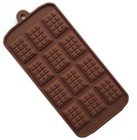 Moule à gâteau en silicone à 15 cavités en forme de rose, facile à démouler, pour la décoration de gâteaux au chocolat