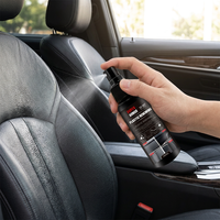 Restaurador de Interiores de Automóviles a Precio de Fábrica, Compatible con OEM, Spray Profesional 2 en 1 para Revestimiento de Cuero y Plástico, No Grasoso, para Detallado Automotriz