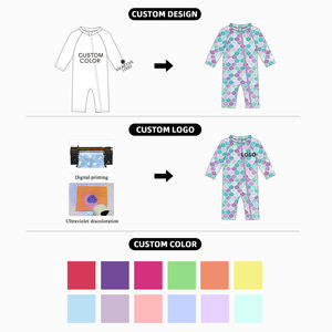 Maillots <span class=keywords><strong>de</strong></span> <span class=keywords><strong>bain</strong></span> personnalisés pour enfants, fabriqués par des fabricants longuement réputés, <span class=keywords><strong>anti</strong></span>-déchirure, pour garçons et filles, avec design à contraste élevé - Product Image 5