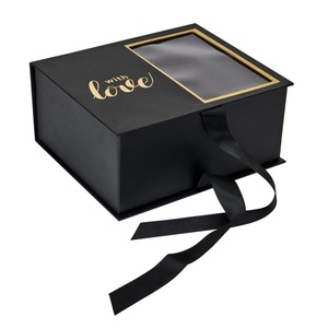 Tùy Chỉnh Màu Sắc Sang Trọng Từ <span class=keywords><strong>Hat</strong></span> Quà Tặng Vận Chuyển Hộp Đóng Mở <span class=keywords><strong>Hat</strong></span> Bao Bì Màu Đen Hộp Cho <span class=keywords><strong>Hat</strong></span> - Product Image 2