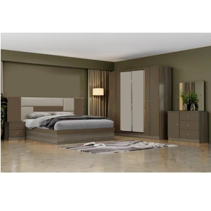 Ensemble de meubles de chambre à coucher modernes en gros pour la maison, lit simple, double ou king size avec rangement UL-LR0006, coiffeuse UL-LR0006 - Product Image 2