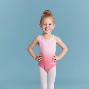 Justaucorps de danse pour petites filles, vêtements d'entraînement pour l'école de danse, logo d'équipe, <span class=keywords><strong>gymnastique</strong></span>, justaucorps respirant pour enfants, justaucorps de ballet - Product Image 4