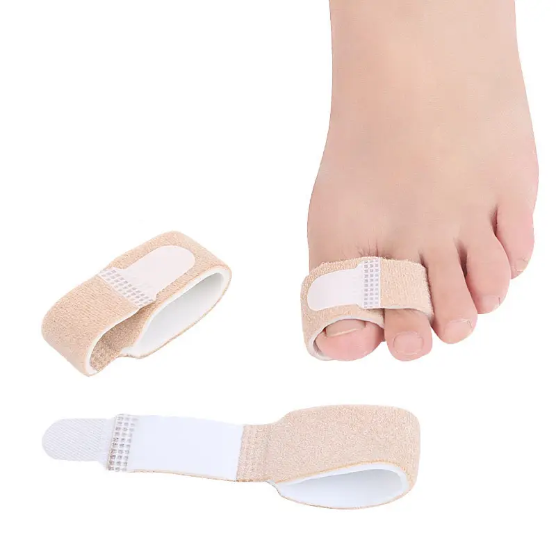 Soulagement de la douleur Hallux Valgus Oignon Correcteur Soins Des Pieds Élastique Fit Petite Bande De Tissu Séparateur D'orteils