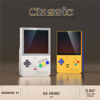 Consoles de jeux rétro portables classiques RP Android 14, 3,92 pouces, écran AMOLED, Wi-Fi 5 sans fil pour multijoueur en ligne