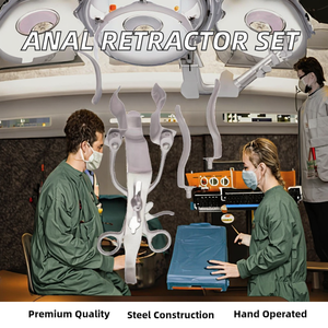 Retractor Manual Anal Veritas Park A-1 de Alta Calidad, 14.5 cm, Juego de Instrumentos Quirúrgicos de Acero Inoxidable |   Clip Hemolock Reutilizable CE - Product Image 2