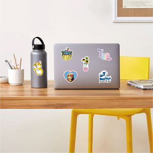 Chai Nước Dán Cho Bé 100 Pcs Dễ Thương Sticker Gói Thẩm Mỹ Không Thấm Nước Vinyl Decals Phim Hoạt Hình Dán Cho Máy Tính Xách Tay Máy Tính - Product Image 4