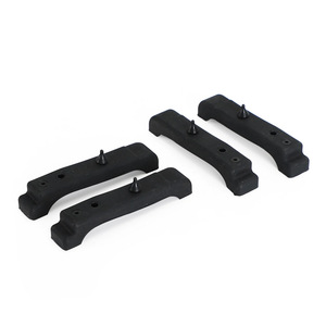 Black Rubber Mounting Pads For Chevrolet Buick <b>Radiator</b> <b>Bracket</b> 4012-326-682S TPE Material - Product Image 1