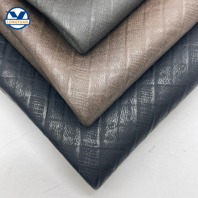 PVC Synthetic Rexine Artificial Leather for Sandals Slipper Shoes Waterproof Nonwoven Suede Cloth Backing for Men Women