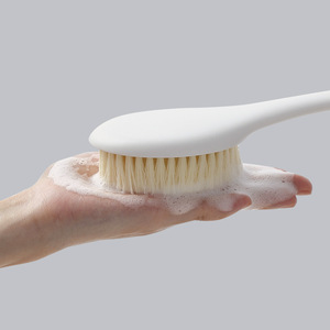 Bath Brush Soft Bristle Long Handle For <b>Back</b> <b>Scrubbing</b> Shower Massage - Product Image 2