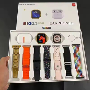 2025 Headset jam tangan pintar baru 2 in 1 Set panggilan <span class=keywords><strong>Bluetooth</strong></span> kontrol musik Monitor denyut jantung pengisian daya nirkabel dengan tali <span class=keywords><strong>Kit</strong></span> - Product Image 1