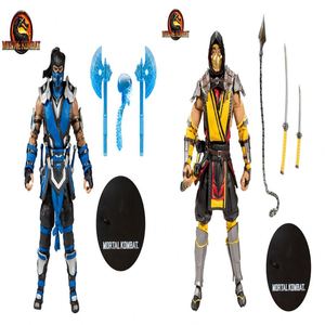 McFarlane Toys <span class=keywords><strong>Mortal</strong></span> <span class=keywords><strong>Kombat</strong></span> Sub-Zero Scorpion e Mechani-Kong Action Figure in Plastica da Assemblare da Collezione - Product Image 2