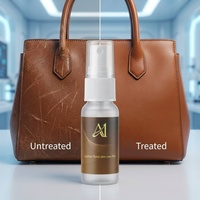 A1 Essence Rénovatrice pour Cuir de Qualité Industrielle Écologique Formule Modifiée Céramique Micro-silice Nano Invisible Vert Pastel