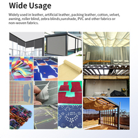 Automático al aire libre protector solar Blackout Roller Shades Ziptrack persianas mesa de corte de tela máquina de corte de tela