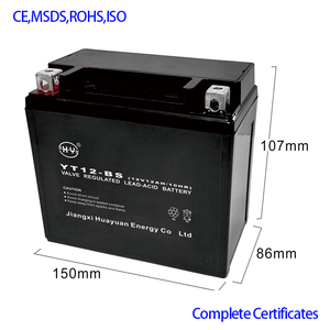 오토바이 배터리 용 공장 도매 고출력 밀봉 납산 Vrla 배터리 <span class=keywords><strong>12V</strong></span> 12AH - Product Image 3