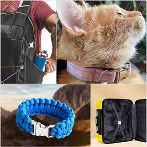 Fibbia a Sgancio Rapido con Logo Personalizzato e Lato Curvo Colorato, Fibbia in Metallo da 50mm 25mm per Collare per Cani, Borsa, Pettorina per Animali - Product Image 4