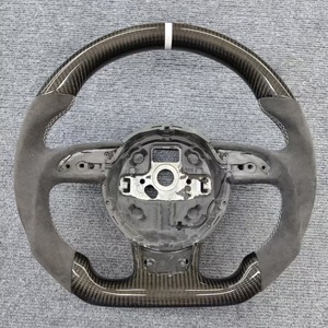 Carbon-Lenkrad für Audi TT R8 TTRS TTS 4S <span class=keywords><strong>MK2</strong></span> A6 S6 RS6 A7 S7 RS7 A8 S8 D4 A3 S3 Maßgefertigtes Rennlenkrad - Product Image 6