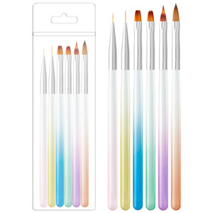Großhandel Wei Zhuang MJ-A22 Faser-Transparenter Farbverlauf-<span class=keywords><strong>Stift</strong></span> Luxuriöser Multifunktionaler Grenzüberschreitender Zeichenstift - Product Image 5