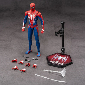 ZD Toys Originale Autentico Spider-Man - Tuta da Battaglia Avanzata 18cm/7in Scala <span class=keywords><strong>1</strong></span>/10 Action Figure Modello Articolato da Collezione - Product Image 2