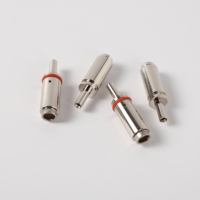 Connecteur femelle Crown-Spring pour pistolet de recharge de véhicules électriques, borne conductrice en cuivre haute intensité usinée avec précision