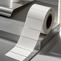 Rouleau indicateur Rubans en aluminium industriels givrés à la chaleur Étiquette haute température à couverture élevée pour composants électroniques