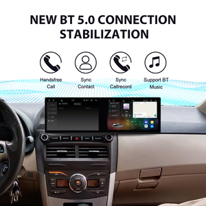 Foforfor Pantalla Dual de 10.1 Pulgadas para <span class=keywords><strong>Toyota</strong></span> <span class=keywords><strong>Corolla</strong></span> <span class=keywords><strong>2007</strong></span>-2013, Android 15, GPS, Navegación, Control Central, Radio Multimedia, Carplay Inalámbrico - Product Image 4