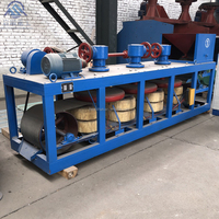 Séparateur électromagnétique automatique à trois disques haute intensité pour le traitement des minerais de monazite, zircon et tantale, à haute efficacité