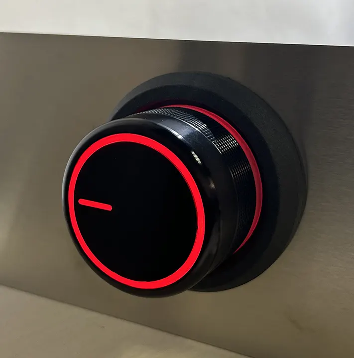 custom red wireless lighting knobs gas burner BBQ led oven knobs gas stove knobs