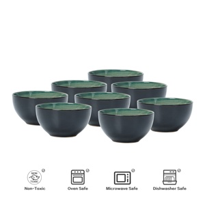 ชุดจานอาหารค่ำเซรามิกสีน้ำเงินโซโนมา 56 ชิ้น วาดลายด้วยมือ พร้อมแก้วกาแฟหรูหราสำหรับครัวระดับพรีเมียม ชุดอาหารค่ำสุดหรู สำหรับงานเฉลิมฉลองและมงคล - Product Image 5