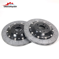 Kit de Pinzas y Rotores de Freno de Cerámica de Fibra de Carbono Mejorados para BMW 325 F90 M5 F82 F10 E92 M3 x3 e83 m52 f80 e30 335i f36 f30